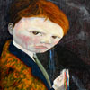 A Boy Named Crow: 2013, Oil on Canvas, 61 x 91cm (24 x 36 in)