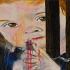Shadows, Stories, and Safety Measures: 2013, Oil on Canvas, 30 x 60 cm (12 x 24 in)