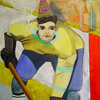 Hockey Guy 60cm x 36cm, 91.5in x 152in