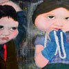 Conception of Complex: 2013, Oil on Canvas, 208 x 138 cm (82 x 54 in)