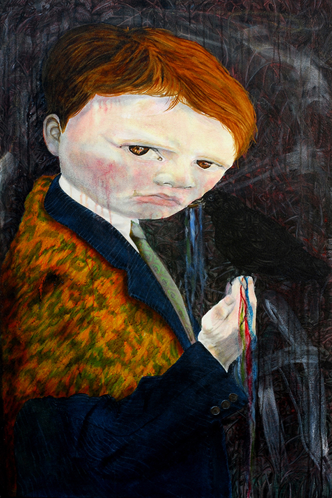 A Boy Named Crow, 24 x 36 in. (61 x 91 cm.) 2012